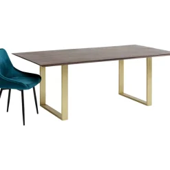 Tische-KARE Design Tisch Symphony Dunkel Messing 160X80