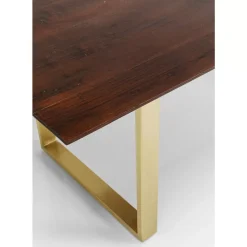 Tische-KARE Design Tisch Symphony Dunkel Messing 160X80