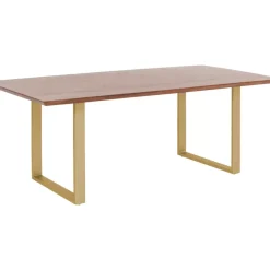 Tische-KARE Design Tisch Symphony Dunkel Messing 160X80