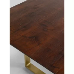 Tische-KARE Design Tisch Symphony Dunkel Messing 180X90