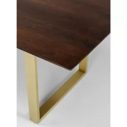 Tische-KARE Design Tisch Symphony Dunkel Messing 180X90