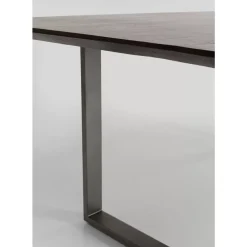 Tische-KARE Design Tisch Symphony Dunkel Rohstahl 180X90