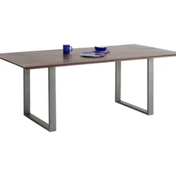 Tische-KARE Design Tisch Symphony Dunkel Rohstahl 180X90