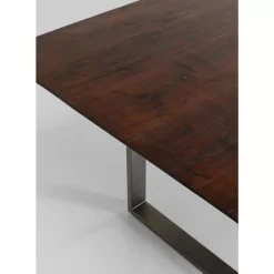Tische-KARE Design Tisch Symphony Dunkel Rohstahl 200X100