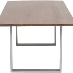 Tische-KARE Design Tisch Symphony Dunkel Silber 200X100