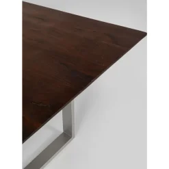 Tische-KARE Design Tisch Symphony Dunkel Silber 200X100
