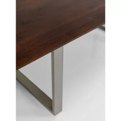 Tische-KARE Design Tisch Symphony Dunkel Silber 200X100