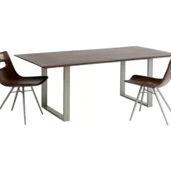 Tische-KARE Design Tisch Symphony Dunkel Silber 160X80