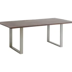 Tische-KARE Design Tisch Symphony Dunkel Silber 160X80