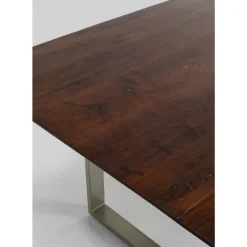Tische-KARE Design Tisch Symphony Dunkel Silber 160X80