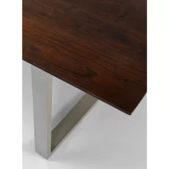 Tische-KARE Design Tisch Symphony Dunkel Silber 180X90