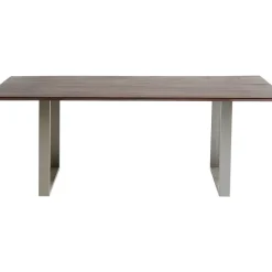 Tische-KARE Design Tisch Symphony Dunkel Silber 180X90
