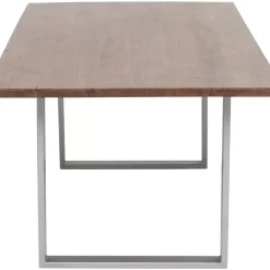 Tische-KARE Design Tisch Symphony Dunkel Silber 180X90