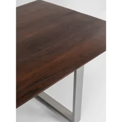 Tische-KARE Design Tisch Symphony Dunkel Silber 180X90
