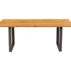Tische-KARE Design Tisch Symphony Eiche Rohstahl 160X80