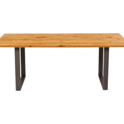 Tische-KARE Design Tisch Symphony Eiche Rohstahl 160X80