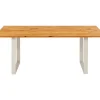 Tische-KARE Design Tisch Symphony Eiche Silber 160X80