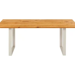 Tische-KARE Design Tisch Symphony Eiche Silber 160X80