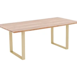 Tische-KARE Design Tisch Symphony Messing 160X80