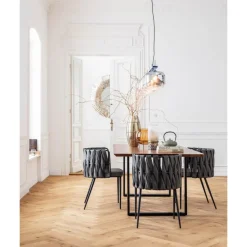 Tische-KARE Design Tisch Symphony Schwarz 180X90