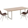 Tische-KARE Design Tisch Symphony Silber 160X80