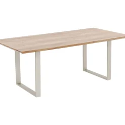 Tische-KARE Design Tisch Symphony Silber 200X100