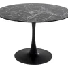 Tische-KARE Design Tisch Veneto Marmor Schwarz O110Cm