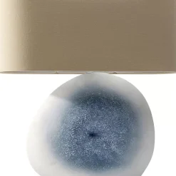 Tischleuchten-KARE Design Tischleuchte Agate Blau