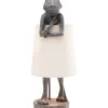 Tischleuchten-KARE Design Tischleuchte Animal Frog Grau