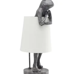 Tischleuchten-KARE Design Tischleuchte Animal Frog Grau
