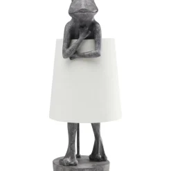 Tischleuchten-KARE Design Tischleuchte Animal Frog Grau