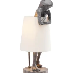 Tischleuchten-KARE Design Tischleuchte Animal Frog Grau
