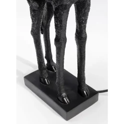 Tischleuchten-KARE Design Tischleuchte Animal Giraffe Matt Schwarz