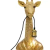 Tischleuchten-KARE Design Tischleuchte Animal Giraffe Gold 50Cm