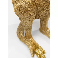 Tischleuchten-KARE Design Tischleuchte Animal Kangaroo Gold 46Cm