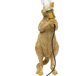 Tischleuchten-KARE Design Tischleuchte Animal Kangaroo Gold 46Cm