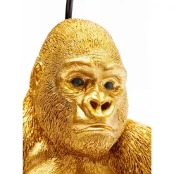 Tischleuchten-KARE Design Tischleuchte Animal Monkey Gorilla Gold