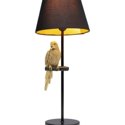 Tischleuchten-KARE Design Tischleuchte Animal Parrot Gold 56Cm