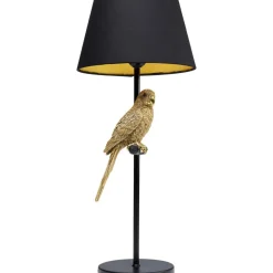Tischleuchten-KARE Design Tischleuchte Animal Parrot Gold 56Cm