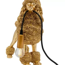 Tischleuchten-KARE Design Tischleuchte Animal Poodle Gold 32Cm