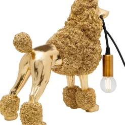 Tischleuchten-KARE Design Tischleuchte Animal Poodle Gold 32Cm