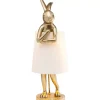 Tischleuchten-KARE Design Tischleuchte Animal Rabbit Gold 68Cm