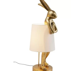 Tischleuchten-KARE Design Tischleuchte Animal Rabbit Gold 88