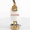 Tischleuchten-KARE Design Tischleuchte Animal Rabbit Gold/Weis 50Cm