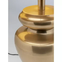 Tischleuchten-KARE Design Tischleuchte Barock Gold Beige 49Cm