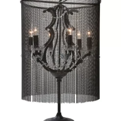 Tischleuchten-KARE Design Tischleuchte Chandelier Chain O53Cm