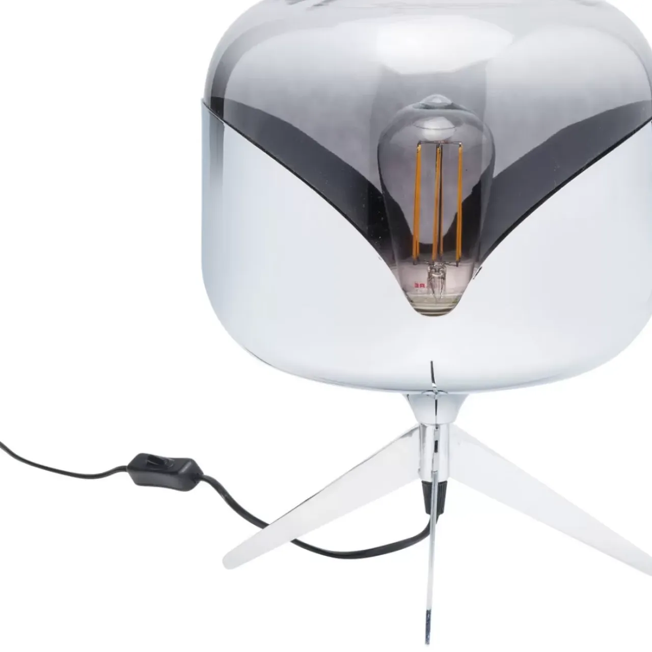 Tischleuchten-KARE Design Tischleuchte Chrome Goblet Ball