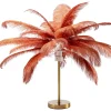 Tischleuchten-KARE Design Tischleuchte Feather Palm Rusty Red 60Cm