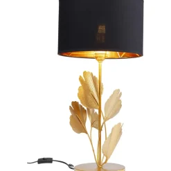 Tischleuchten-KARE Design Tischleuchte Flores Gold