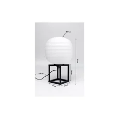 Tischleuchten-KARE Design Tischleuchte Frame Ball